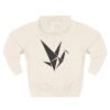 Fractured Instinct Geometric Fox Graphic Fleece Hoodie by VX MERCH