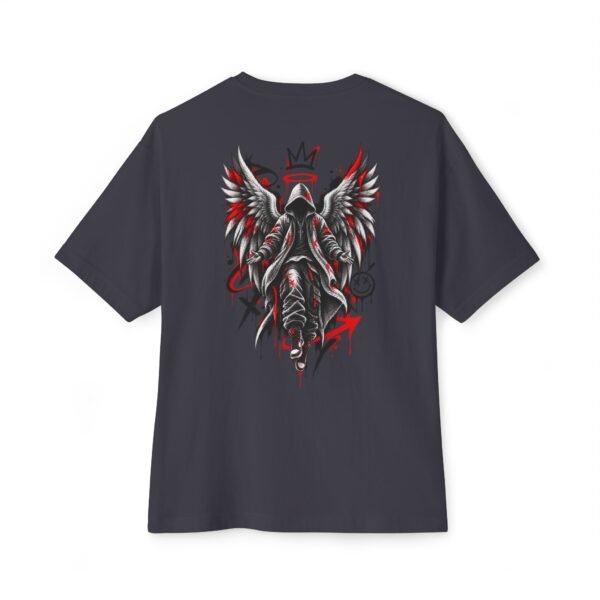 Fallen Saint Boxy Tee – Oversized Dark Streetwear Graphic T-Shirt