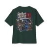 7795368825727677516_2048.jpeg Night Archive 199X — Oversized Black Retro-Future Graphic Tee by VX MERCH