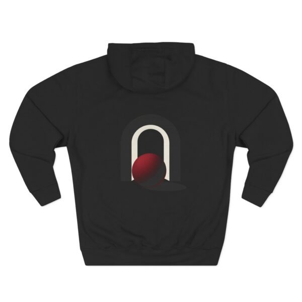 8095074264111581301_2048.jpeg Beyond the Threshold Minimal Portal Graphic Fleece Hoodie by VX MERCH