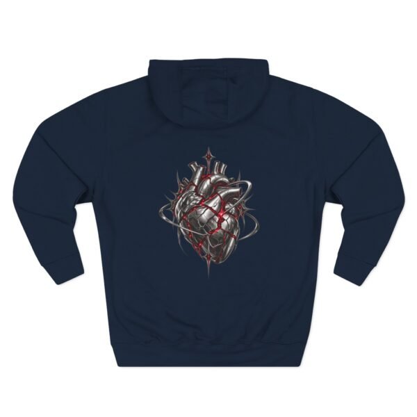 8119540451572173144_2048.jpeg Crimson Pulse Anatomical Heart Gothic Graphic Fleece Hoodie by VX MERCH