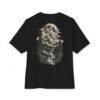 Moonlit Wilderness Boxy Tee – Oversized Mountain Forest Nature Graphic T-Shirt  Description by VX MERCH