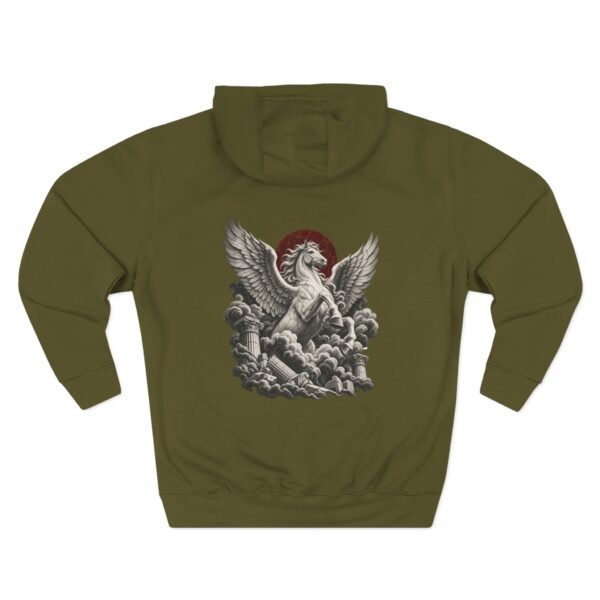 8384642422174891896_2048.jpeg Celestial Pegasus Mythology Graphic Fleece Hoodie by VX MERCH