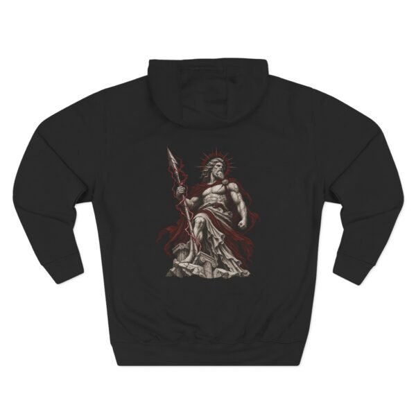 8462228288942377131_2048.jpeg Warrior Spirit Mythology Graphic Fleece Hoodie by VX MERCH