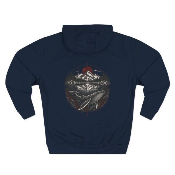 Deep Current Whale Hoodie — Nature Streetwear by VX MERCH