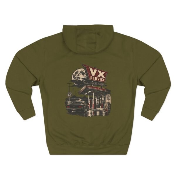 VX Service Station Hoodie — Vintage Road Graphic by VX MERCH