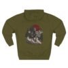 8859327551134654069_2048.jpeg Crimson Mountain Horse Hoodie — Nature Streetwear by VX MERCH