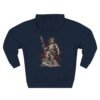 9289052040800782543_2048.jpeg Warrior Spirit Mythology Graphic Fleece Hoodie by VX MERCH