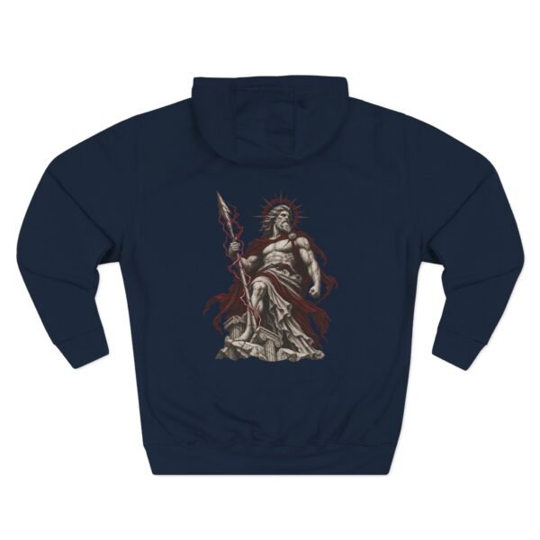 9289052040800782543_2048.jpeg Warrior Spirit Mythology Graphic Fleece Hoodie by VX MERCH