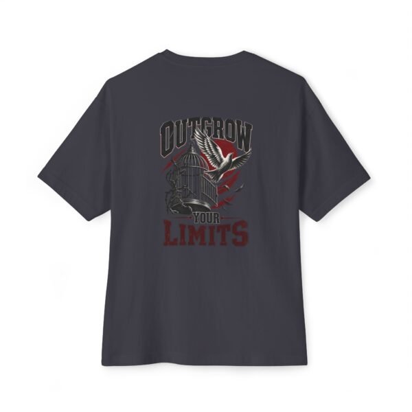 9577810906966456270_2048.jpeg Overcome Limits Motivation Oversized Graphic Tee by VX MERCH