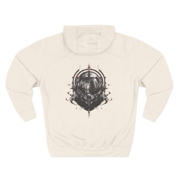 9612796643543856653_2048.jpeg Crimson Sentinel Gothic Knight Graphic Fleece Hoodie by VX MERCH
