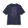 9832228503205271766_2048.jpeg Neon Wyrm — Oversized Black Cyber Dragon Graphic Tee by VX MERCH