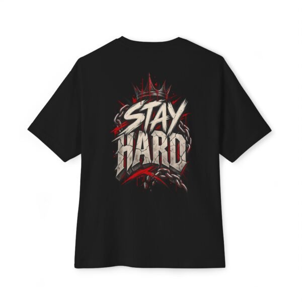 9838055322743971900_2048.jpeg Stay Hard Motivation Oversized Graphic Tee by VX MERCH