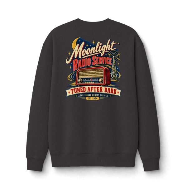 Moonlight Radio Service Vintage Graphic Sweatshirt by VX MERCH