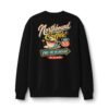 Northbound Coffee Retro Roadside Sweatshirt by VX MERCH