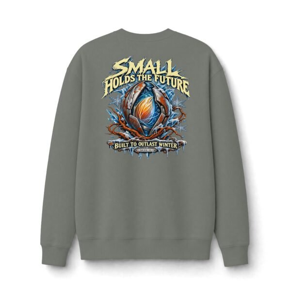 Small Holds the Future Winter Nature Graphic Sweatshirt