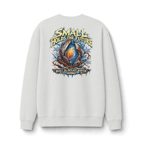 Small Holds the Future Winter Nature Graphic Sweatshirt