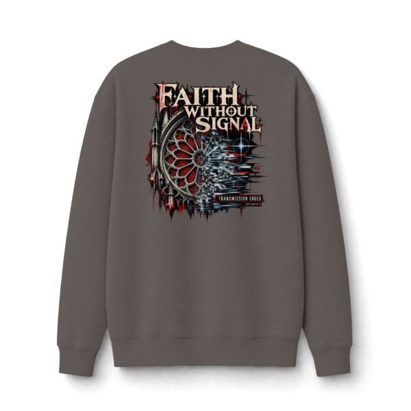 Faith Without Signal Gothic Graphic Sweatshirt by VX MERCH