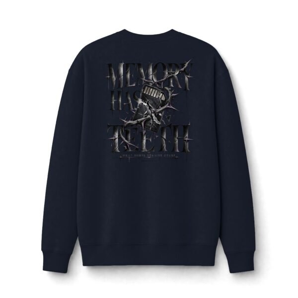 132005968267884553_2048.jpeg Memory Has Teeth Dark Graphic Sweatshirt by VX MERCH