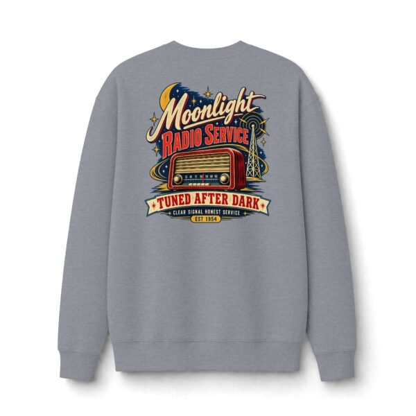 Moonlight Radio Service Vintage Graphic Sweatshirt by VX MERCH