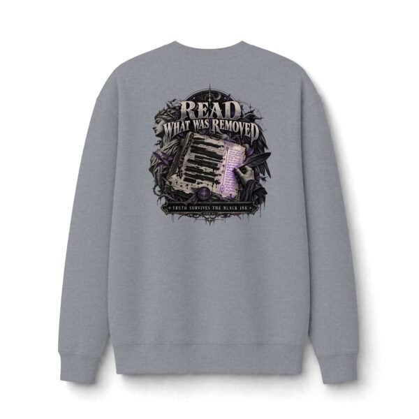 Read What Was Removed Archive Graphic Sweatshirt by VX MERCH