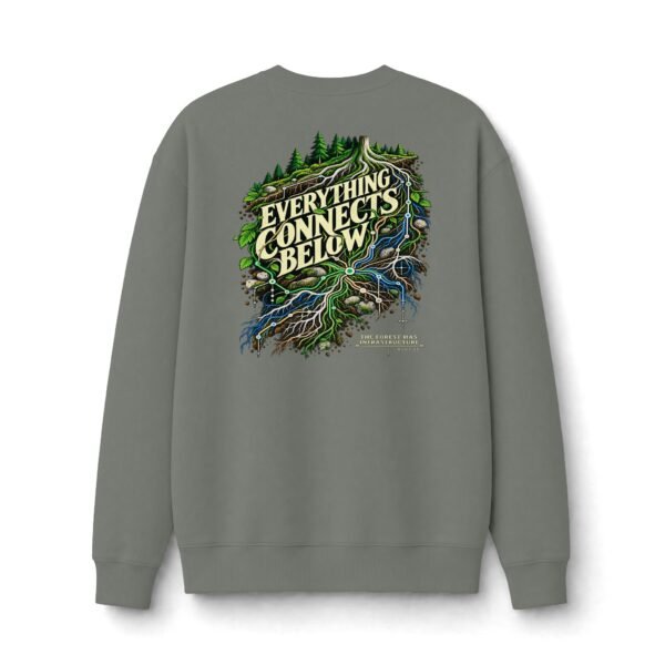14739373445120378205_2048.jpeg Everything Connects Below Nature Graphic Sweatshirt