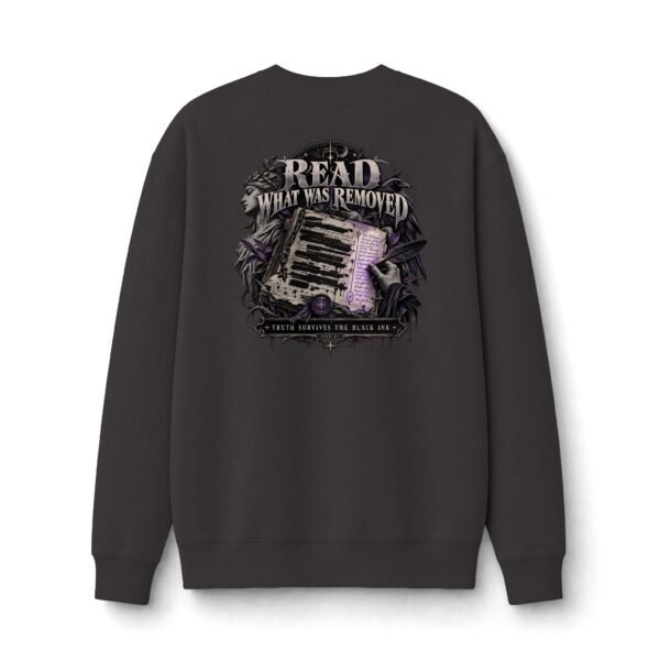 Read What Was Removed Archive Graphic Sweatshirt by VX MERCH