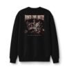 Power Ends Quietly Fallen Crown Graphic Sweatshirt by VX MERCH