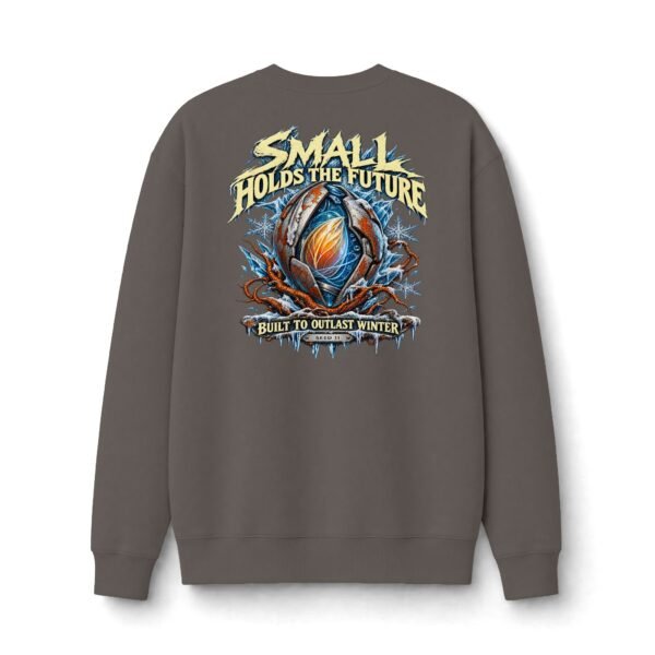 Small Holds the Future Winter Nature Graphic Sweatshirt