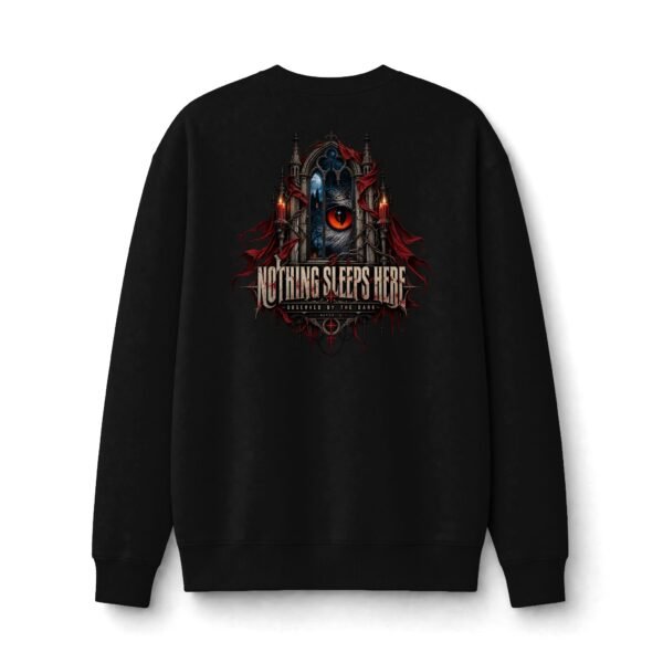 Nothing Sleeps Here Gothic Night Sweatshirt by VX MERCH