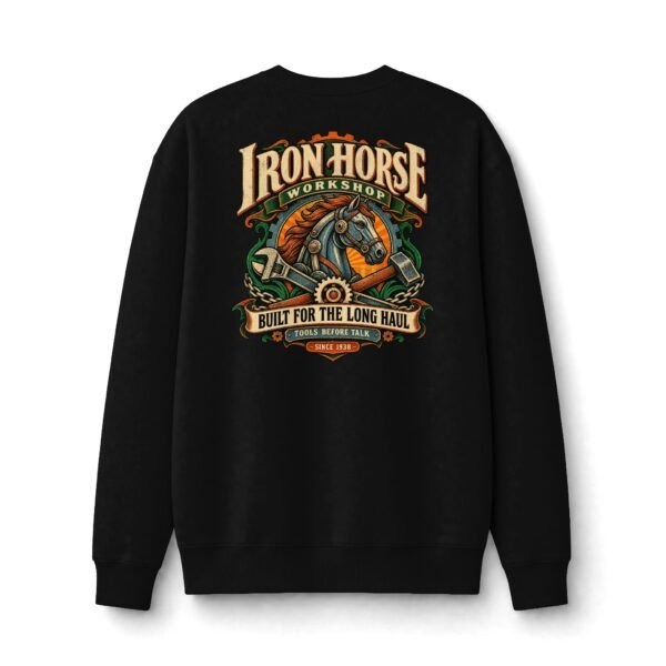 Iron Horse Workshop Heritage Graphic Sweatshirt by VX MERCH