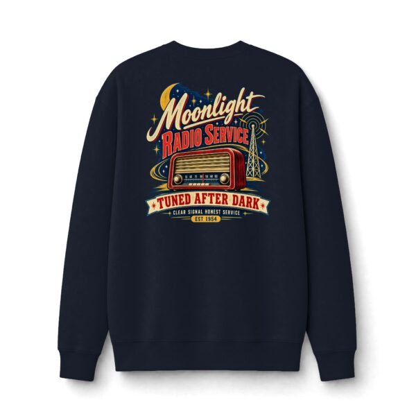 Moonlight Radio Service Vintage Graphic Sweatshirt by VX MERCH