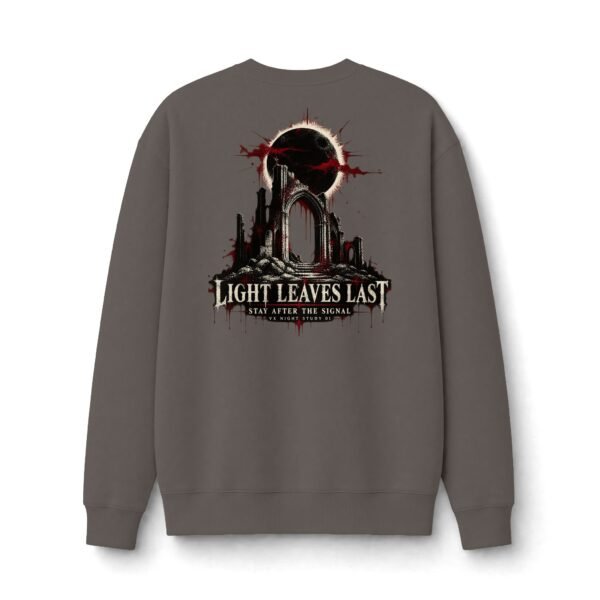 17179280387547525221_2048.jpeg Light Leaves Last Eclipse Graphic Sweatshirt by VX MERCH