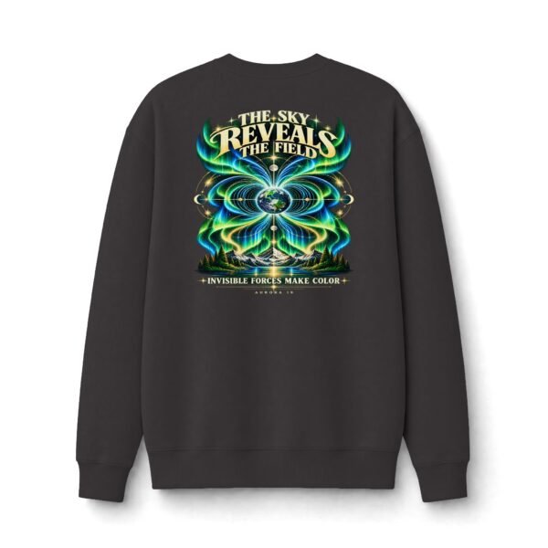 The Sky Reveals the Field Aurora Borealis Graphic Sweatshirt
