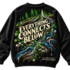 20261007172241-1f1c273b-371c-6852-ab7f-0e8b1a06e6a6.png Everything Connects Below oversized graphic sweatshirt with green forest ferns, exposed tree roots and nature-inspired back print