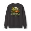 The Night Also Grows Moonlit Botanical Graphic Sweatshirt