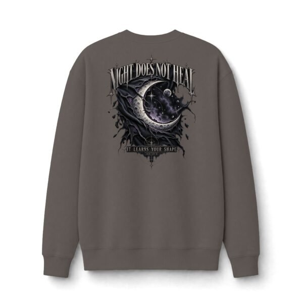 Night Does Not Heal Celestial Graphic Sweatshirt by VX MERCH