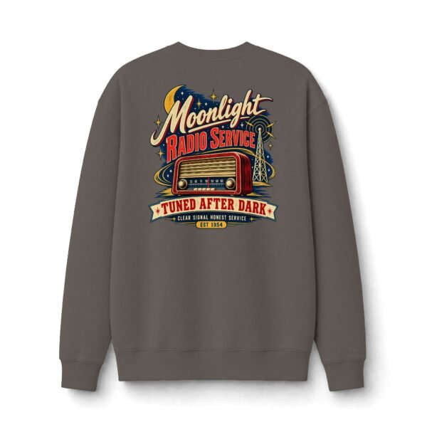 Moonlight Radio Service Vintage Graphic Sweatshirt by VX MERCH