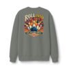 Roll Into the Night Retro Bowling Sweatshirt by VX MERCH