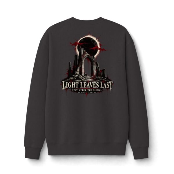 4389839659539645414_2048.jpeg Light Leaves Last Eclipse Graphic Sweatshirt by VX MERCH