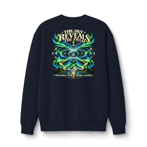 The Sky Reveals the Field Aurora Borealis Graphic Sweatshirt