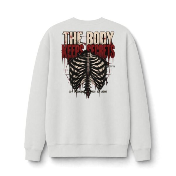 The Body Keeps Secrets Anatomical Graphic Sweatshirt by VX MERCH