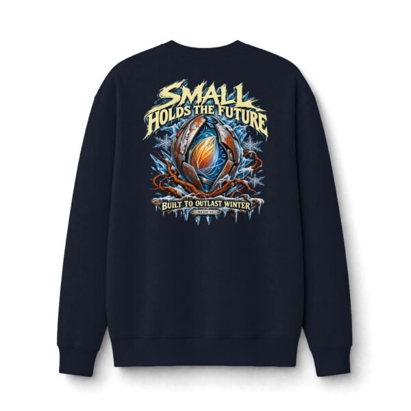 Small Holds the Future Winter Nature Graphic Sweatshirt