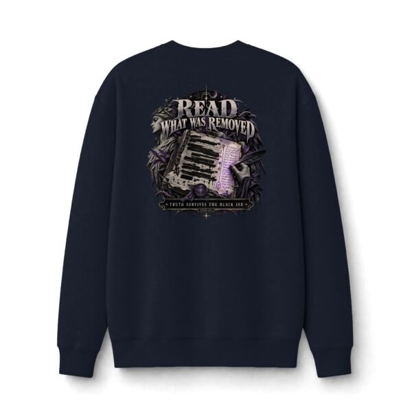 Read What Was Removed Archive Graphic Sweatshirt by VX MERCH