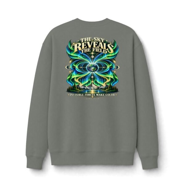 The Sky Reveals the Field Aurora Borealis Graphic Sweatshirt