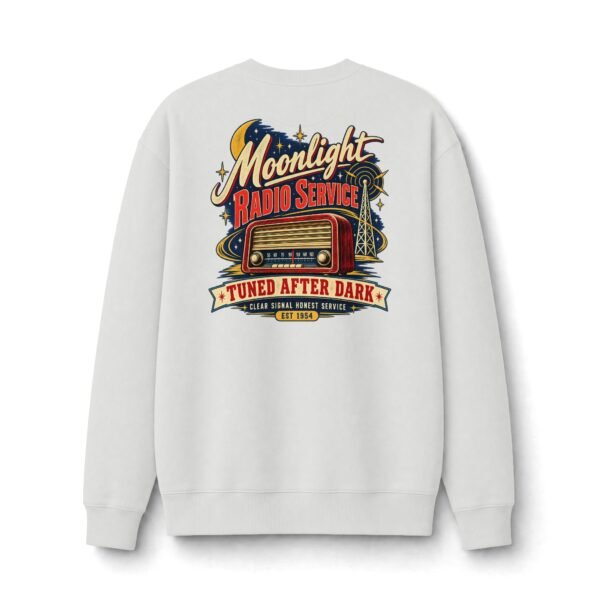 Moonlight Radio Service Vintage Graphic Sweatshirt by VX MERCH