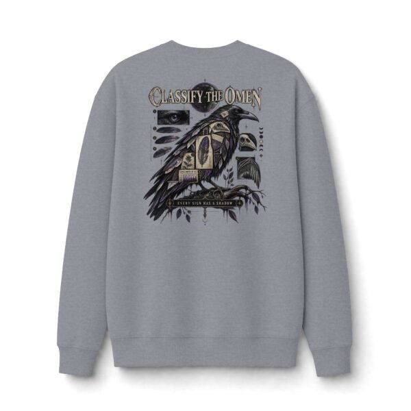 8903697319247871069_2048.jpeg Classify the Omen Occult Graphic Sweatshirt by VX MERCH
