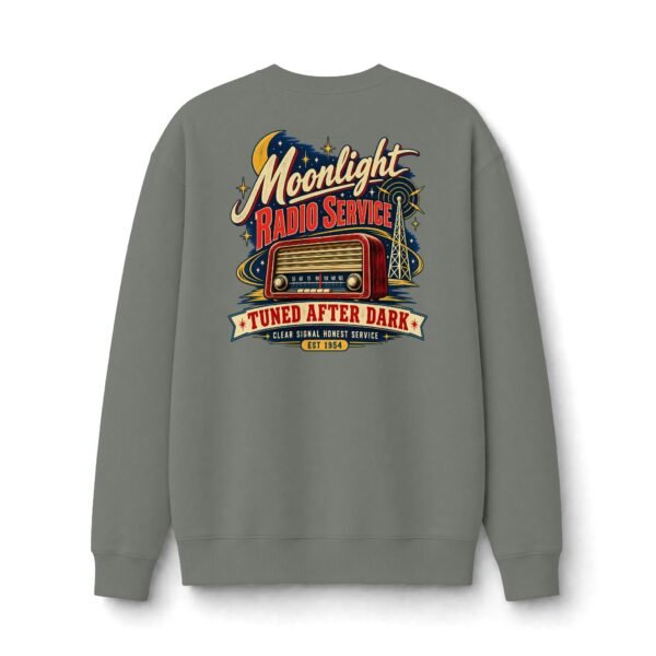 Moonlight Radio Service Vintage Graphic Sweatshirt by VX MERCH