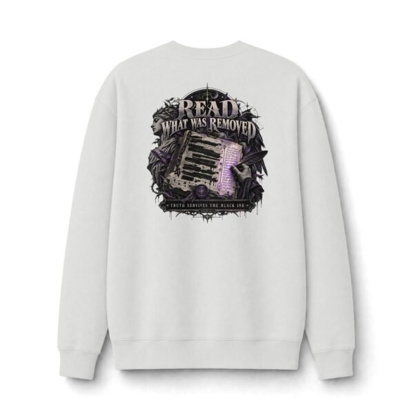 Read What Was Removed Archive Graphic Sweatshirt by VX MERCH